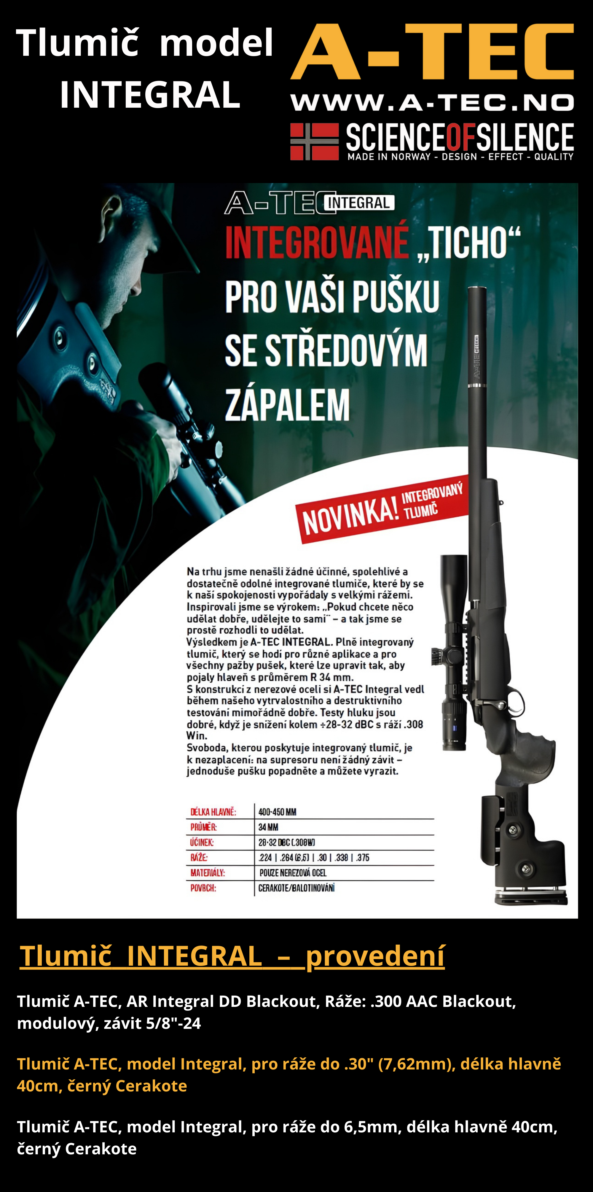 Tlumič - model INTEGRAL (3)